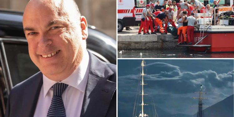 ইতালি উপকুলে ইয়ট ডুবি: নিখোঁজদের মধ্যে আছেন ব্রিটিশ ধনকুবের