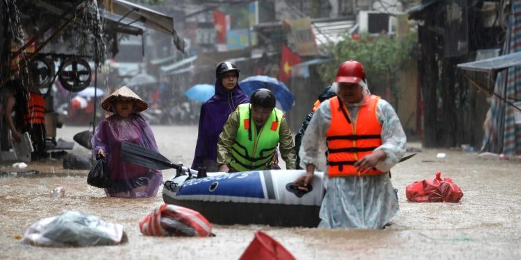 টাইফুন ইয়াগির আঘাতে ভিয়েতনামে নিহত বেড়ে ২৫৪