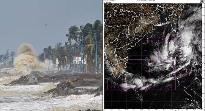 ঘূর্ণিঝড় ‘দানা’ পশ্চিমবঙ্গ ও ওড়িশায় সতর্কতা জারি