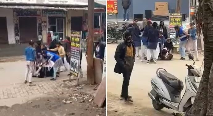 একই ‘প্রেমিকের’ জন্য দুই কিশোরীর তুমুল মারামারি, ভিডিও ভাইরাল