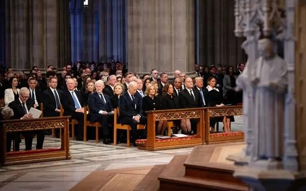 কার্টারের শেষকৃত্যে পাঁচ মার্কিন প্রেসিডেন্ট