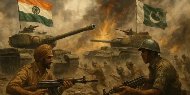 যুদ্ধের উত্তেজনায় ভারত-পাকিস্তান