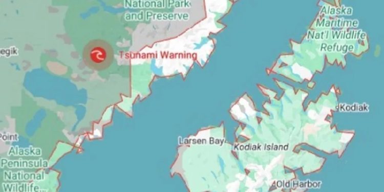 আলাস্কায় ৭.৩ মাত্রার ভূমিকম্প, সুনামি সতর্কতা