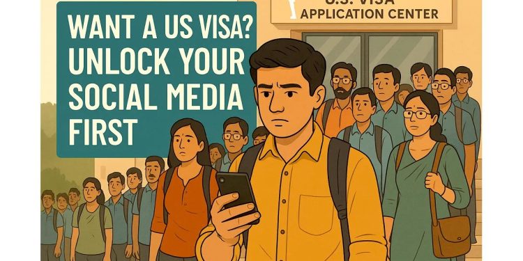 সামাজিক মাধ্যমের ‘প্রোফাইল লক’ থাকলে মিলবে না মার্কিন ভিসা!