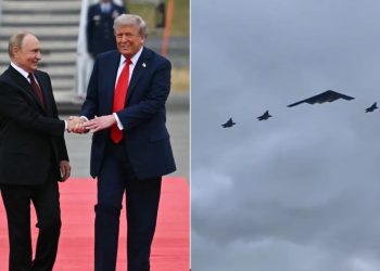 পুতিনের মাথার ওপরেই কেন বোমারু বিমান ওড়াল যুক্তরাষ্ট্র