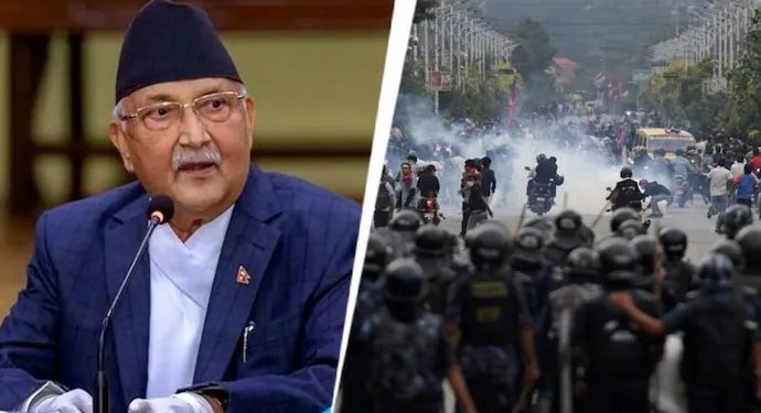 বিক্ষোভের মুখে পদত্যাগ করলেন নেপালের প্রধানমন্ত্রী