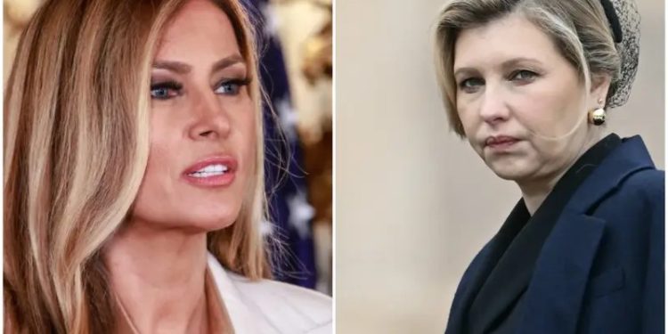 জেলেনস্কির স্ত্রীর সাক্ষাতের অনুরোধ প্রত্যাখ্যান করলেন মেলানিয়া ট্রাম্প