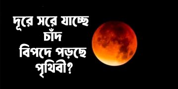 দূরে সরে যাচ্ছে চাঁদ, ‘বিপদে’ পড়ছে পৃথিবী?