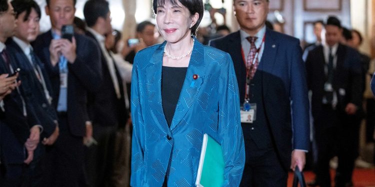 জাপানের ইতিহাসে প্রথম নারী প্রধানমন্ত্রী হলেন তাকাইচি