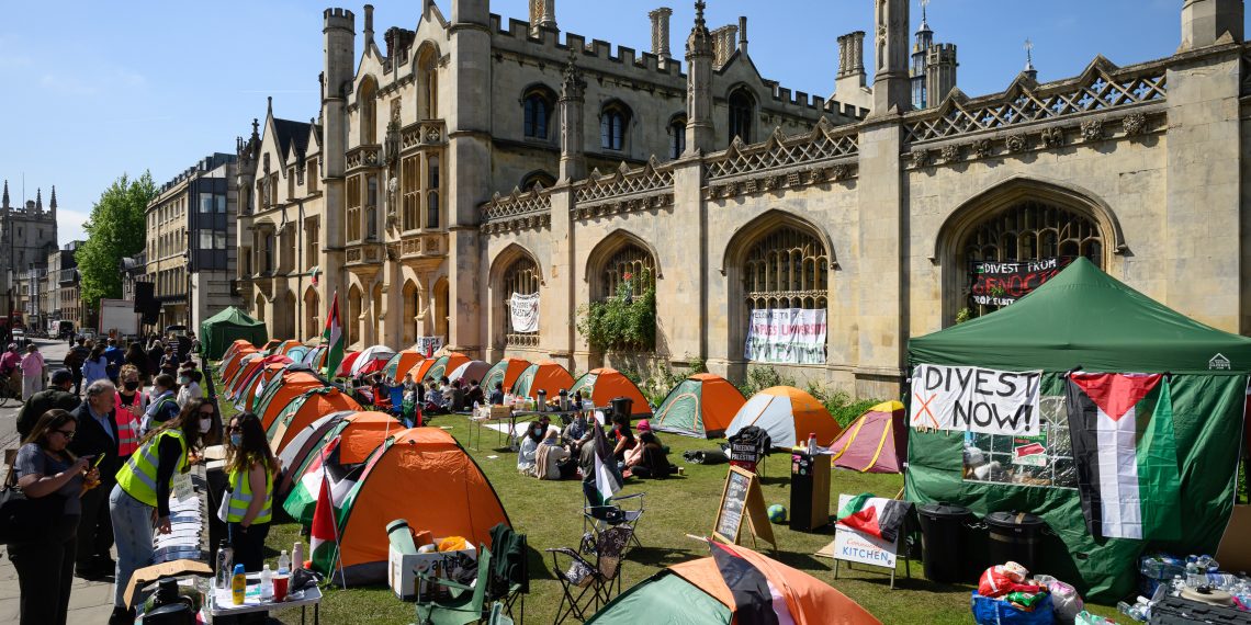 গাজা গণহত্যায় জড়িত কোম্পানিতে কেমব্রিজের গোপন বিনিয়োগ