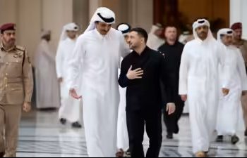 কাতারের সঙ্গে প্রতিরক্ষা চুক্তি সই করল ইউক্রেন