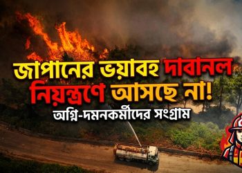 নিয়ন্ত্রণে আসছে না জাপানের দাবানল