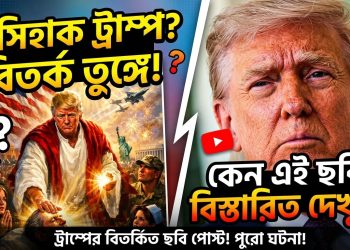 এআই দিয়ে বানানো যিশুর রূপে নিজের ছবি পোস্ট করে বিতর্কে ট্রাম্প