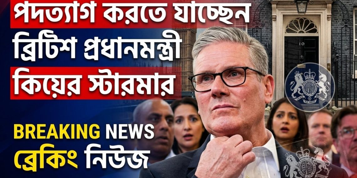 পদত্যাগ করতে যাচ্ছেন ব্রিটিশ প্রধানমন্ত্রী কিয়ার স্টারমার