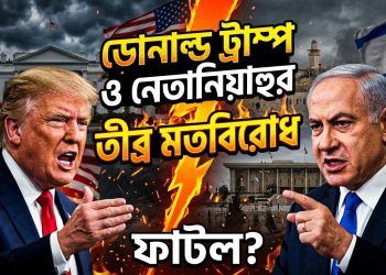ডোনাল্ড ট্রাম্প ও নেতানিয়াহুর তীব্র মতবিরোধ