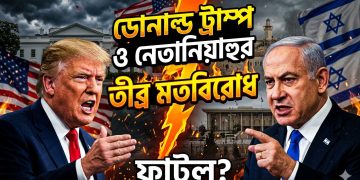 ডোনাল্ড ট্রাম্প ও নেতানিয়াহুর তীব্র মতবিরোধ
