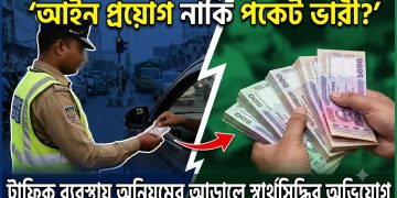 আইন প্রয়োগ নাকি পকেট ভারী? ট্রাফিক ব্যবস্থায় অনিয়মের আড়ালে স্বার্থসিদ্ধির অভিযোগ