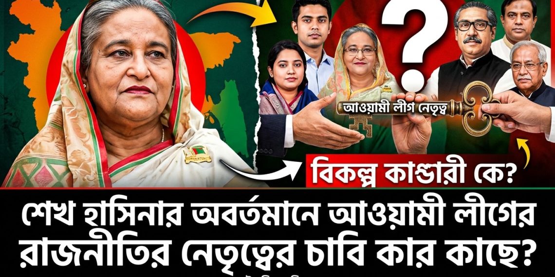 বিকল্প নেতৃত্ব নাকি শূন্যতা: কার হাতে আওয়ামী লীগের ভবিষ্যতের চাবি?