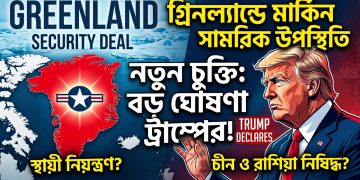 গ্রিনল্যান্ডে মার্কিন সামরিক উপস্থিতির নতুন চুক্তি: স্থায়ী নিরাপত্তা নিয়ন্ত্রণের দাবি ট্রাম্পের, নেটো বহির্ভূত দেশ নিষিদ্ধ