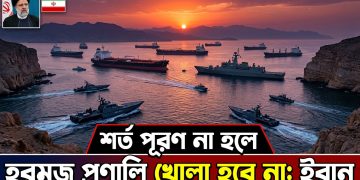 শর্ত পূরণ না হলে হরমুজ প্রণালি খোলা হবে না: ইরান